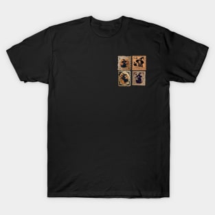 Hocus Pocus Set of Stamp - Postage Stamp Series T-Shirt